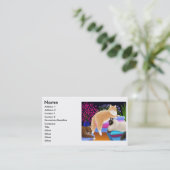 Visite Carte fraîche de profil de blanchisserie d'amour (Debout devant)