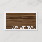 Visite Carte frontière blanche pour conception bois de no (Devant)