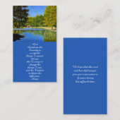 Visite Carte funéraire du paysage des célébrations de la (Devant / Derrière)