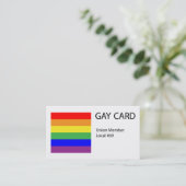 Visite Carte gaie de tour de carte (Debout devant)