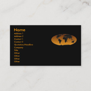 Visite Carte géographique de profil