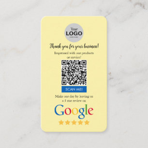 Visite Carte Google de révision