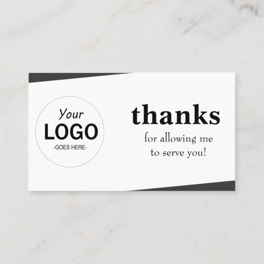 Visite Carte Google de révision (Dos)