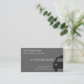 Visite Carte grise, noire, et blanche de chauffeur de (Debout devant)