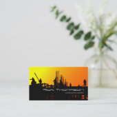 Visite Carte Handyman Constructeur de chantier (Debout devant)