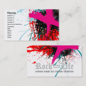 Visite Carte "interdite aux mineurs" de profil de (Devant / Derrière)