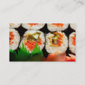 Visite Carte japonaise de restauration (Dos)