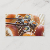 Visite Carte japonaise de restauration (Dos)
