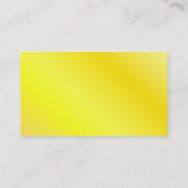 Visite Carte jaune de profil (Dos)