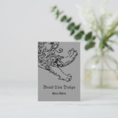 Visite Carte large de lion de progression (Debout devant)
