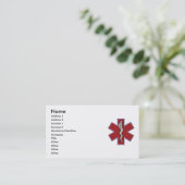 Visite Carte Médicale de profil (Debout devant)