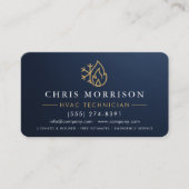 Visite Carte métallique de CVC  (Devant)