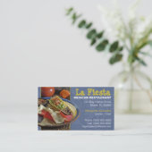 Visite Carte mexicaine de restauration (Debout devant)
