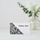 Visite Carte moderne de Bussnies dans des couleurs noires (Debout devant)