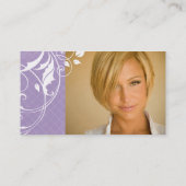 Visite Carte moderne de profil - Jamie Eason (Dos)