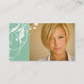 Visite Carte moderne de profil - Jamie Eason (Dos)