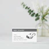 Visite carte modifiable des services de camping (Debout devant)