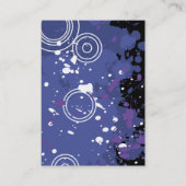 Visite Carte musicale de partie de bat mitzvah de barre (Dos)