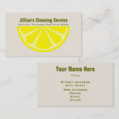 Visite Carte naturelle d'entreprise de services de (Devant / Derrière)