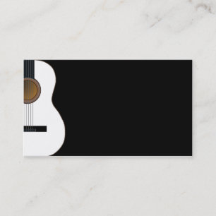 Visite Carte personnalisable d'industrie musicale de