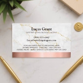 Visite Carte personnalisable du service de notaire mobile