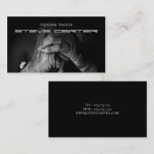 Visite Carte personnelle professionnelle de boxe (Devant / Derrière)