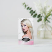 Visite Carte photo de concours de beauté de rose de (Debout devant)