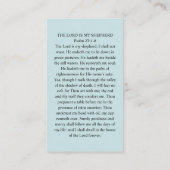 Visite Carte photo de prière commémorative funéraire simp (Dos)