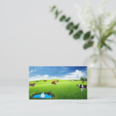Visite Carte postale de ferme moderne (Debout devant)