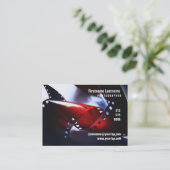 Visite carte potelée de film de 35mm (Debout devant)