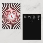 Visite Carte potelée de "Hypnotica" (Devant / Derrière)