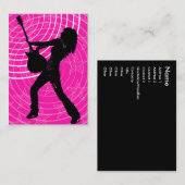 Visite Carte potelée de "Soundwave" (Devant / Derrière)