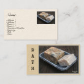 Visite Carte primitive de profil de savons (Devant / Derrière)