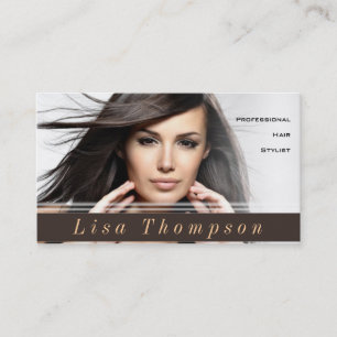 Visite Carte professionnelle de coiffeur/coiffeur