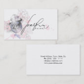 Visite Carte professionnelle de parfum de beauté de salon (Devant / Derrière)