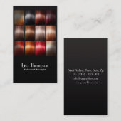 Visite Carte professionnelle de salon de studio de beauté (Devant / Derrière)