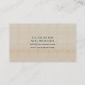 Visite Carte professionnelle de théâtre de studio de (Dos)