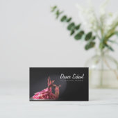 Visite Carte professionnelle d'école de danse de studio (Debout devant)