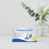 Visite Carte professionnelle d'entreprise de services de (Debout devant)