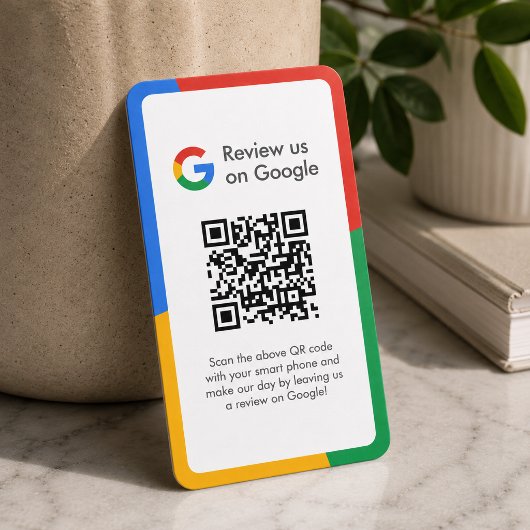 Visite Carte professionnelle Google Reviews | Lien de rév