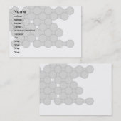 Visite Carte profil de médecine (Devant / Derrière)