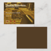 Visite Carte profil Mix de musique (Devant / Derrière)