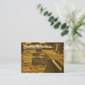 Visite Carte profil Mix de musique (Debout devant)