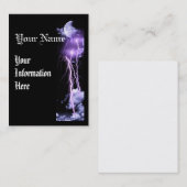 Visite Carte prolfile d'affaires verticales de tempête de (Devant / Derrière)