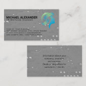 Visite Carte réseau | Technologie de casque VR (Devant / Derrière)