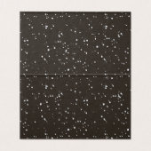 Visite Carte Rustique Mariage de montagne d'hiver (Intérieur déplié)