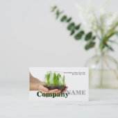 Visite Carte saine de végétarien de la vie de vert cru de (Debout devant)