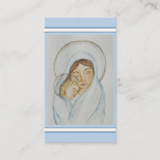 Visite Carte Sainte Catholique - Carte de prière mariale