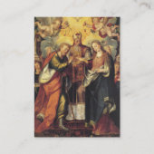 Visite Carte sainte de prière de cour/fiançailles (Devant)