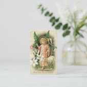 Visite Carte Sainte de prière pascal de Pâques religieuse (Debout devant)